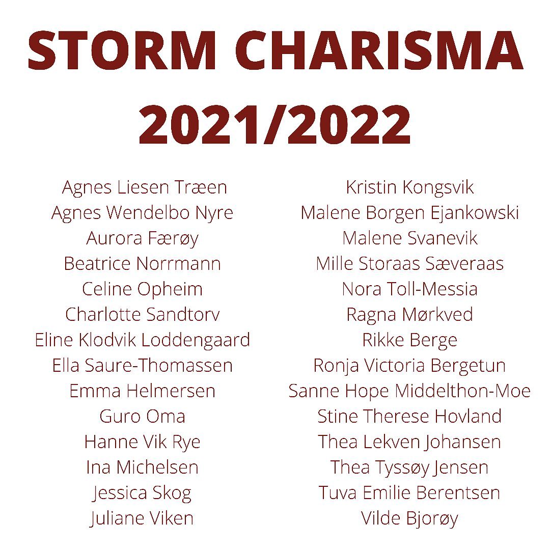 STORM CHARISMA 2021/2022 ⭐️